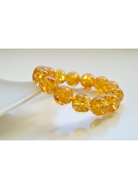 Amber Bracelet beads 22.45 grams quality polished handmade near